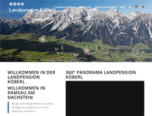Tablet Screenshot of koeberl.com